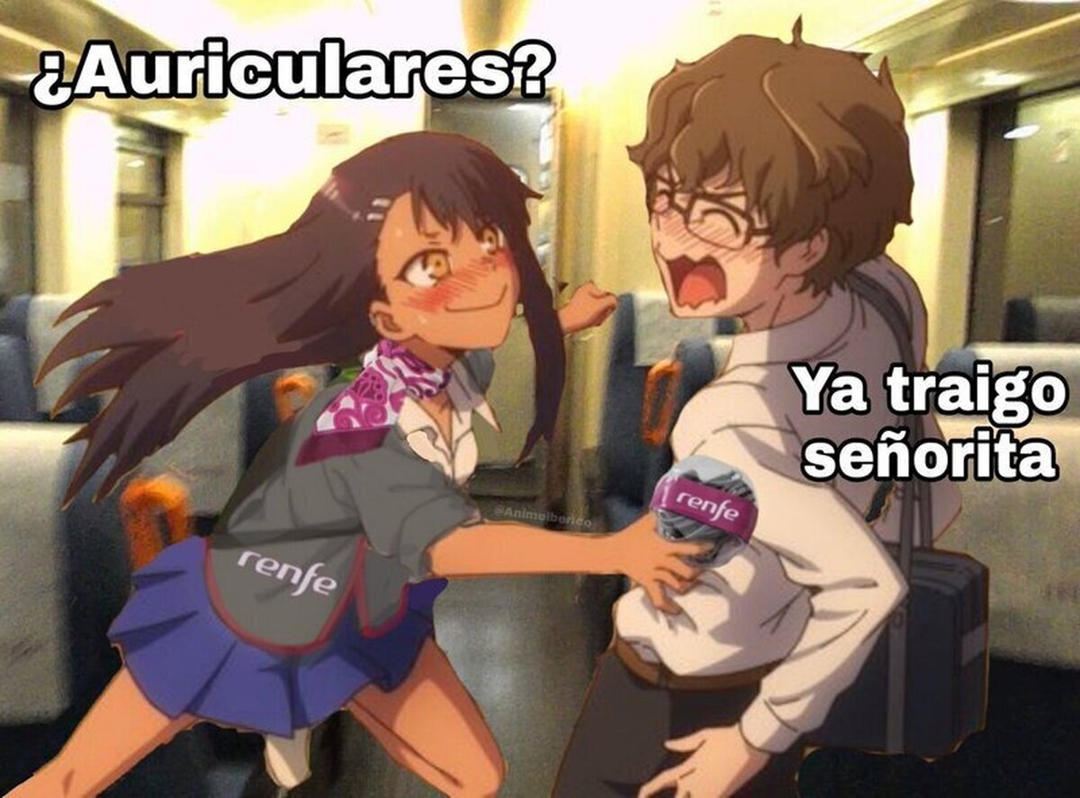 Parece que van a comisión con los auriculares roñosos