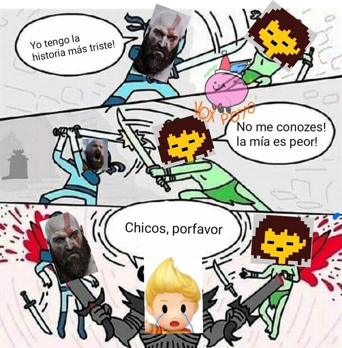 Jaja no tiene  M A D R E 