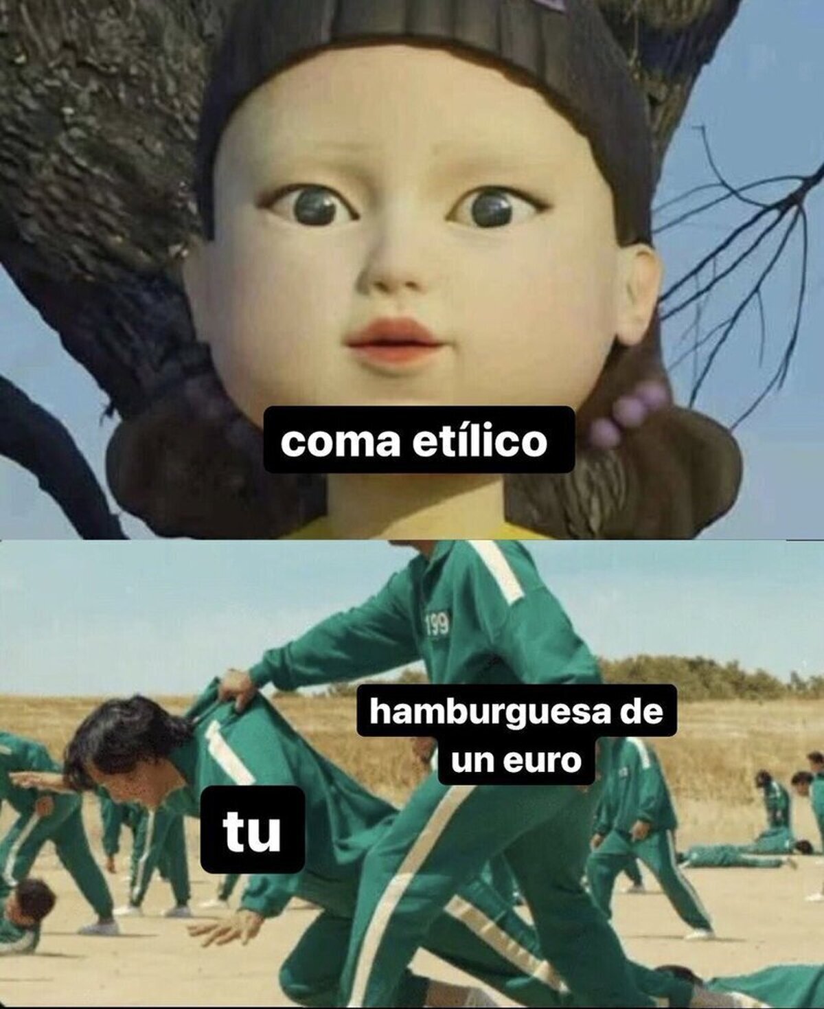 Esas hamburguesas lo levantan todo