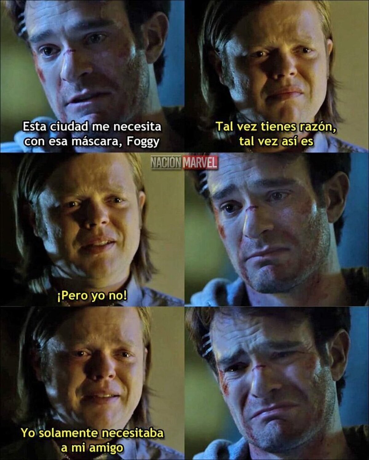 La escena donde llora hasta el más duro