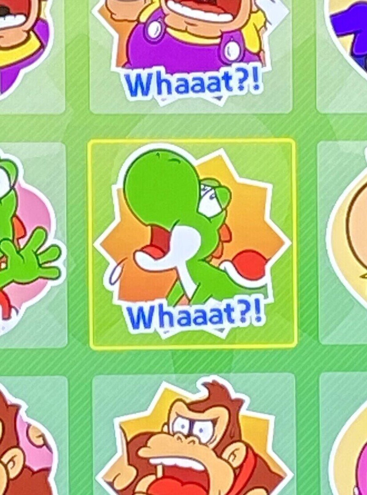 Hay algo extraños en los stickers de Mario Party Superstars