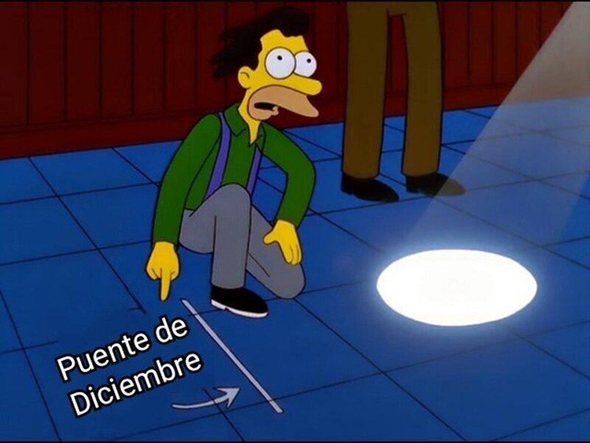 La gente: "Qué bien me ha venido el puente, uno llega al trabajo motivado y con energías" Yo: