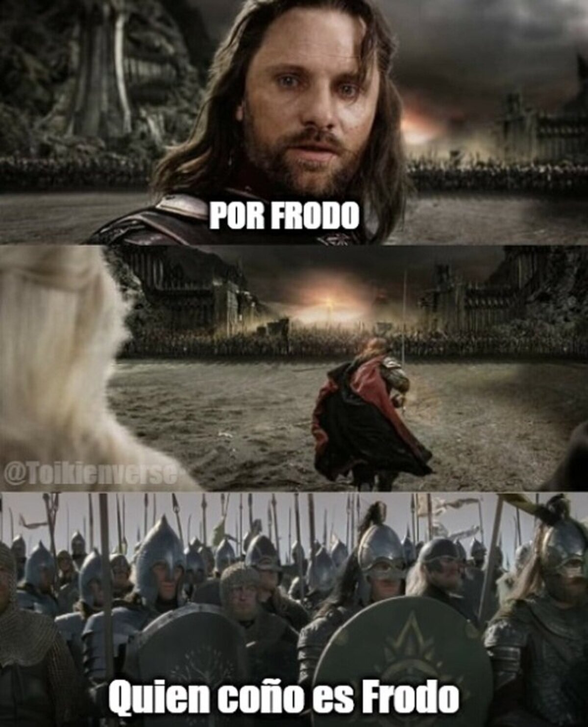 Todos los soldados pensaron lo mismo