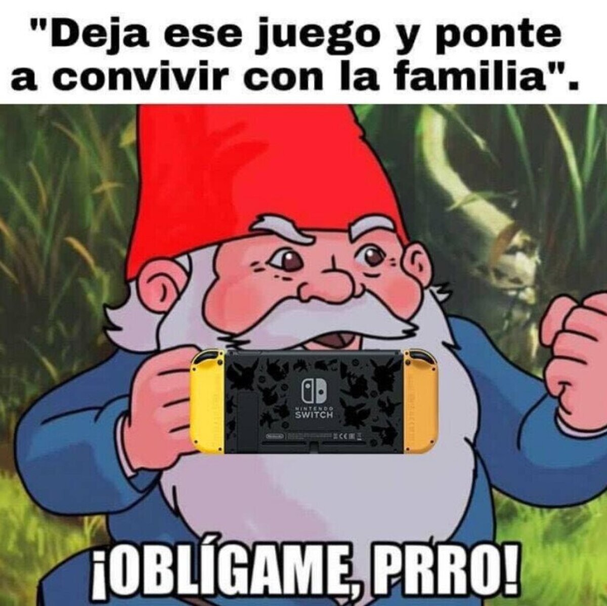 Ya me vi con mi familia