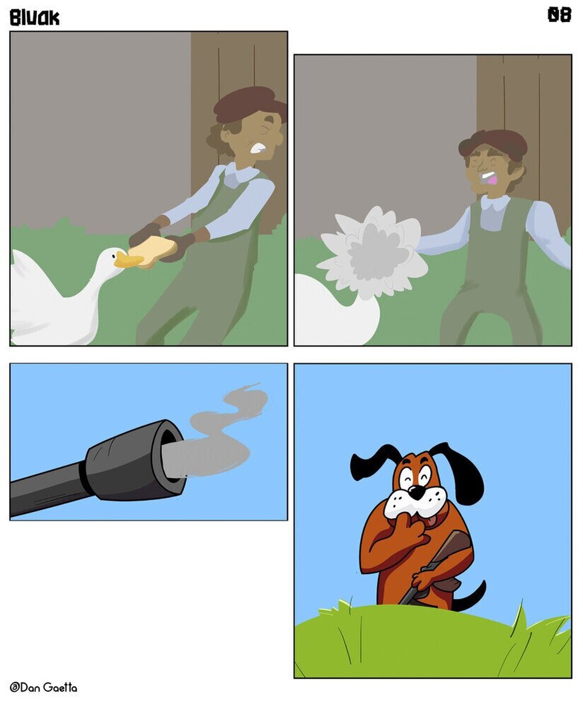 Se necesita a un experto para acabar con ese ganso