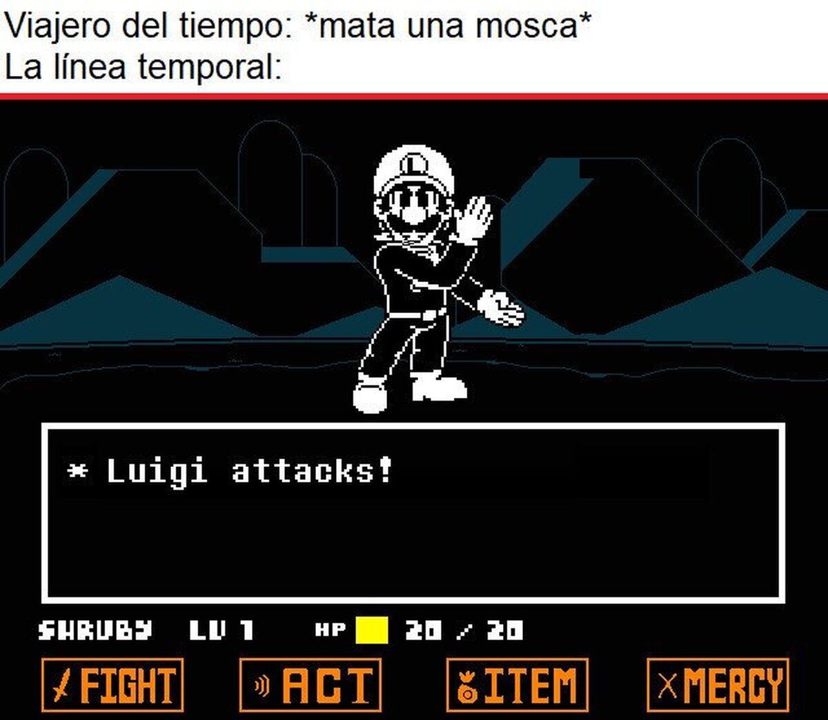 Y además Luigi es el mejor candidato para reemplazar a Papyrus.