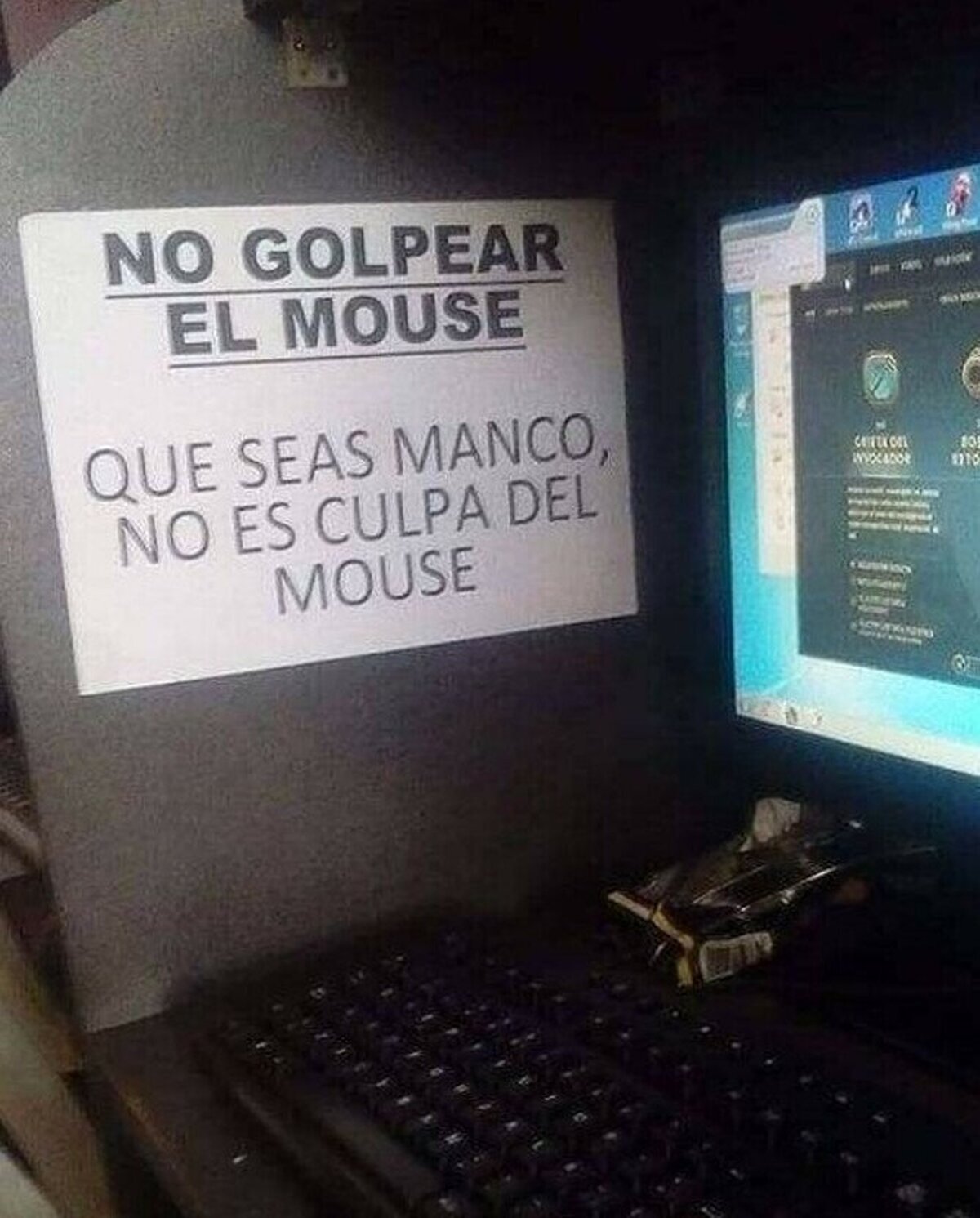 Estas avisado