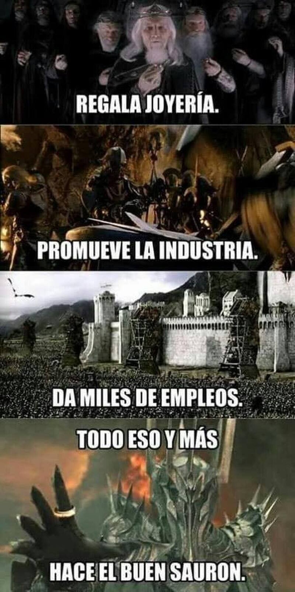 Sauron no era un villano, fue un incomprendido