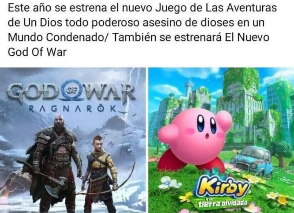 Uno es un asesino de dioses y criaturas míticas. El otro es Kratos.