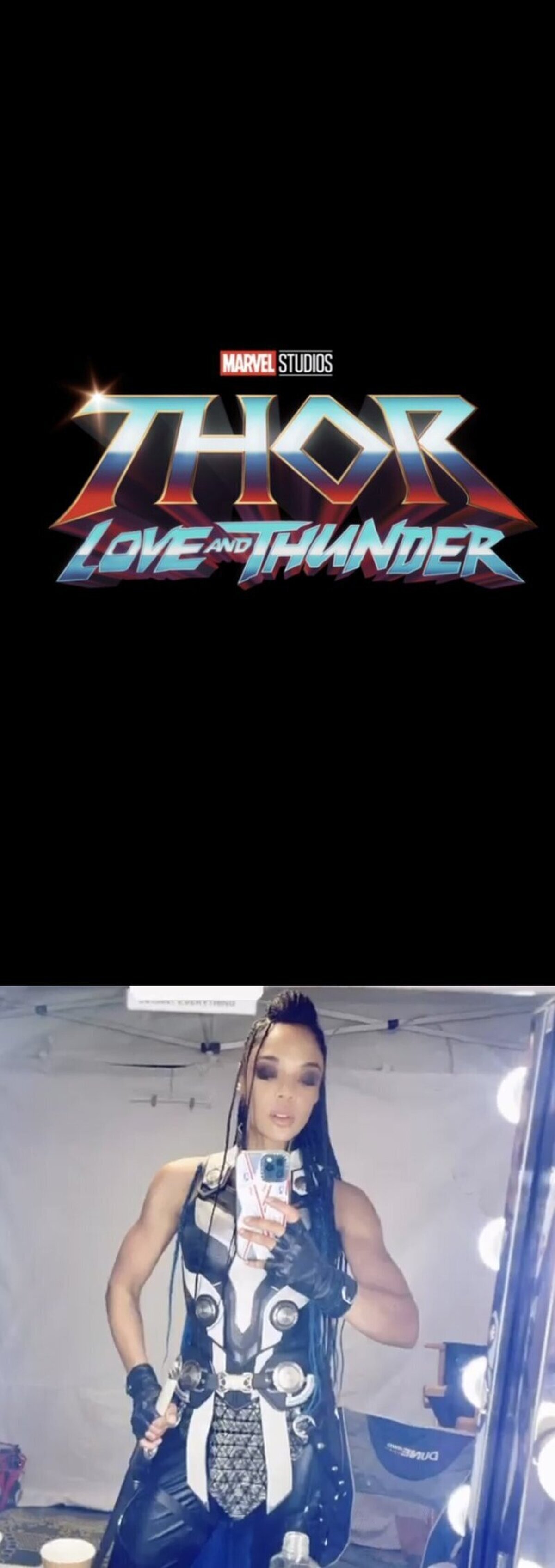 Tessa Thompson estrenará nuevo look como Valquiria en Thor: Love and Thunder