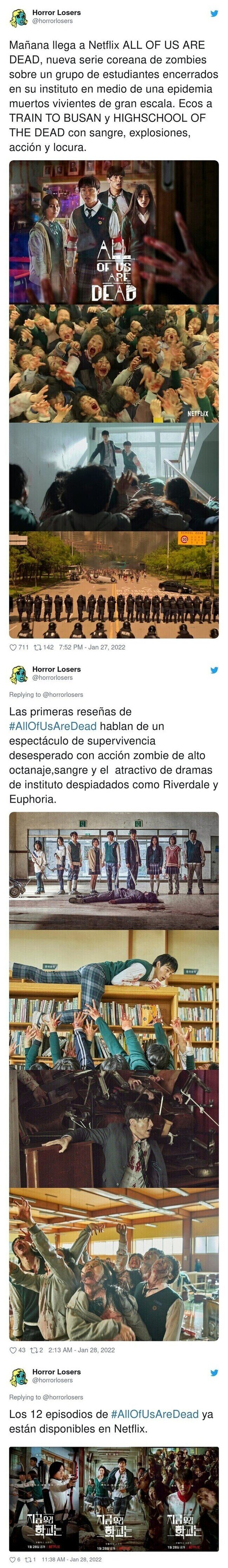 Mucho ojo con esta nueva serie coreana de zombies de Netflix, QUÉ GANAZAS DE VERLA hoy mismo