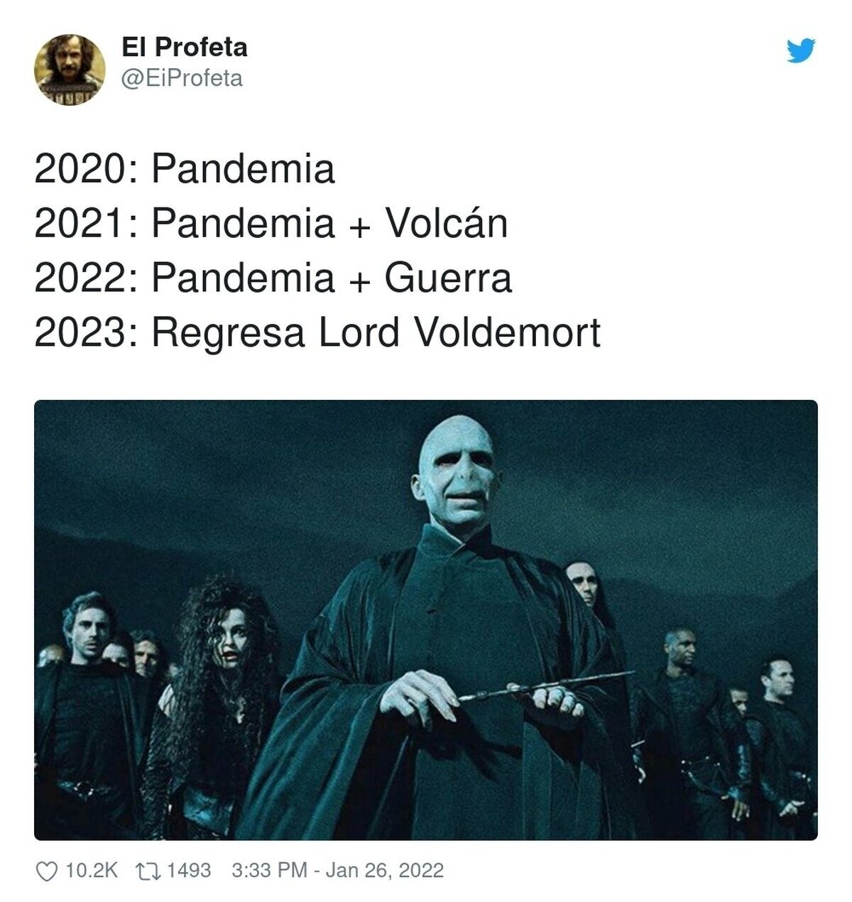 Que llegue sin miedo