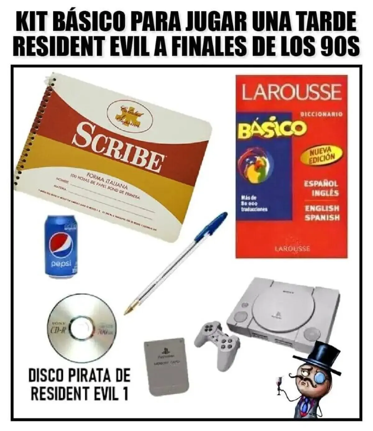 Recuerditos de la infancia de un noventero