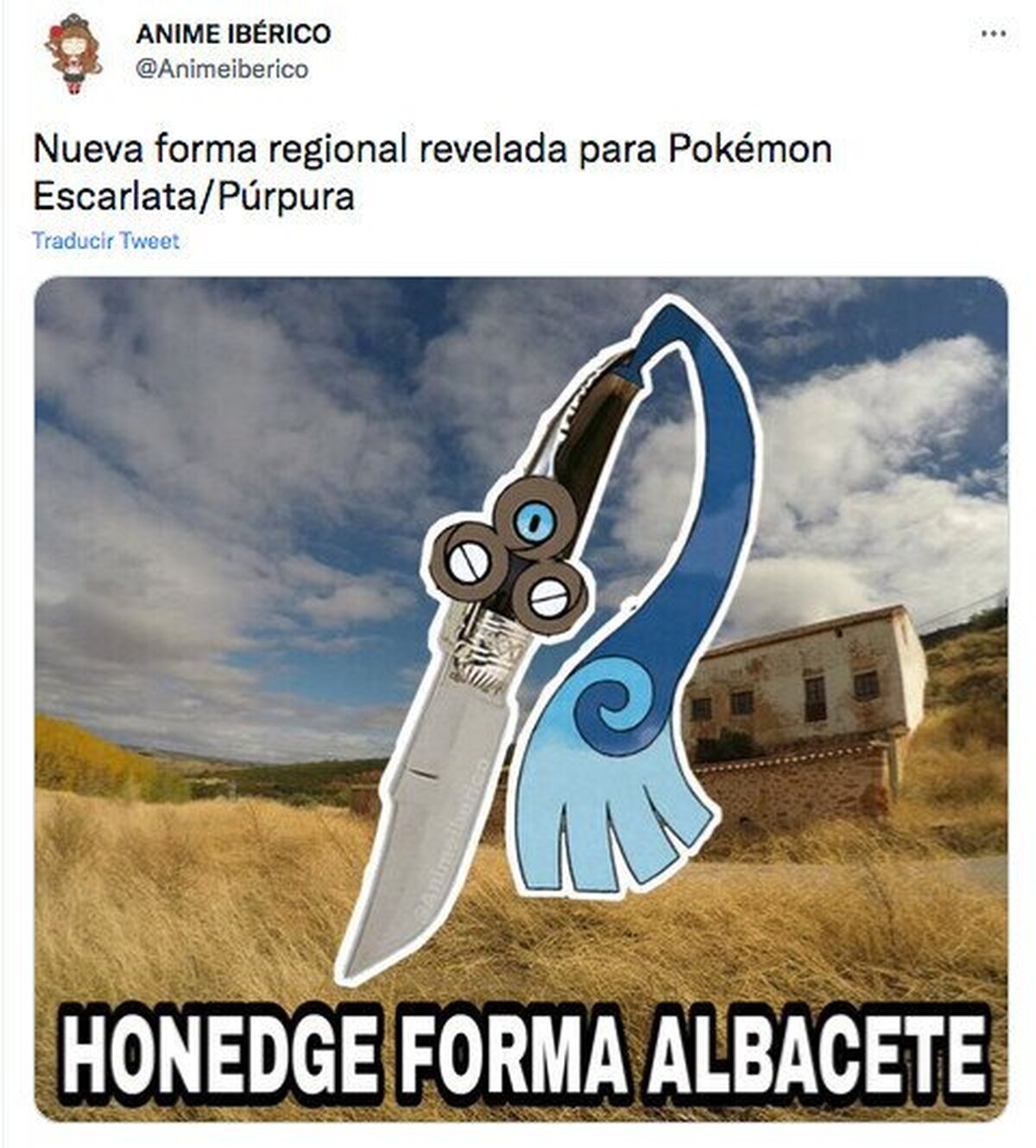 Nueva forma regional confirmada