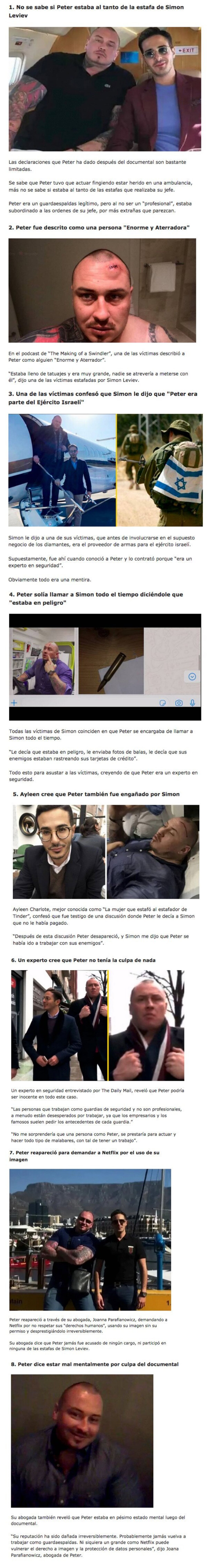 GALERÍA: 8 Cosas locas que le pasaron al guardaespaldas del “Estafador de Tinder” después del documental