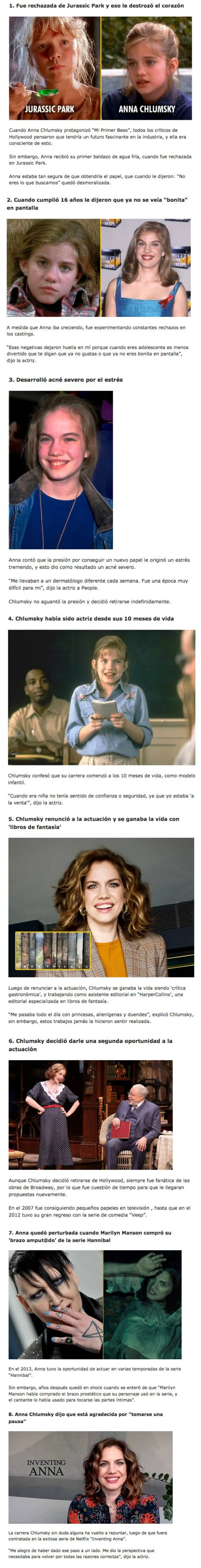 GALERÍA: 8 motivos por los que Hollywood dejó de contratar a Anna Chlumsky cuando era una pequeña niña