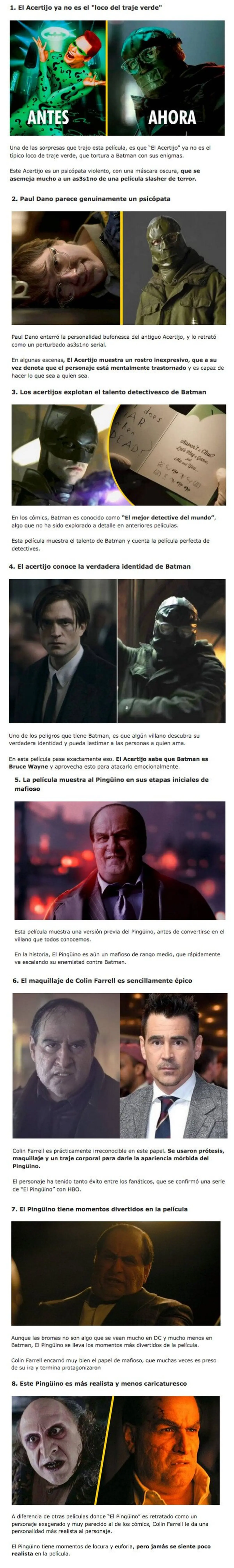 GALERÍA: 4 motivos por las que El Pingüino es el mejor villano de Batman y 4 por las que es Enigma