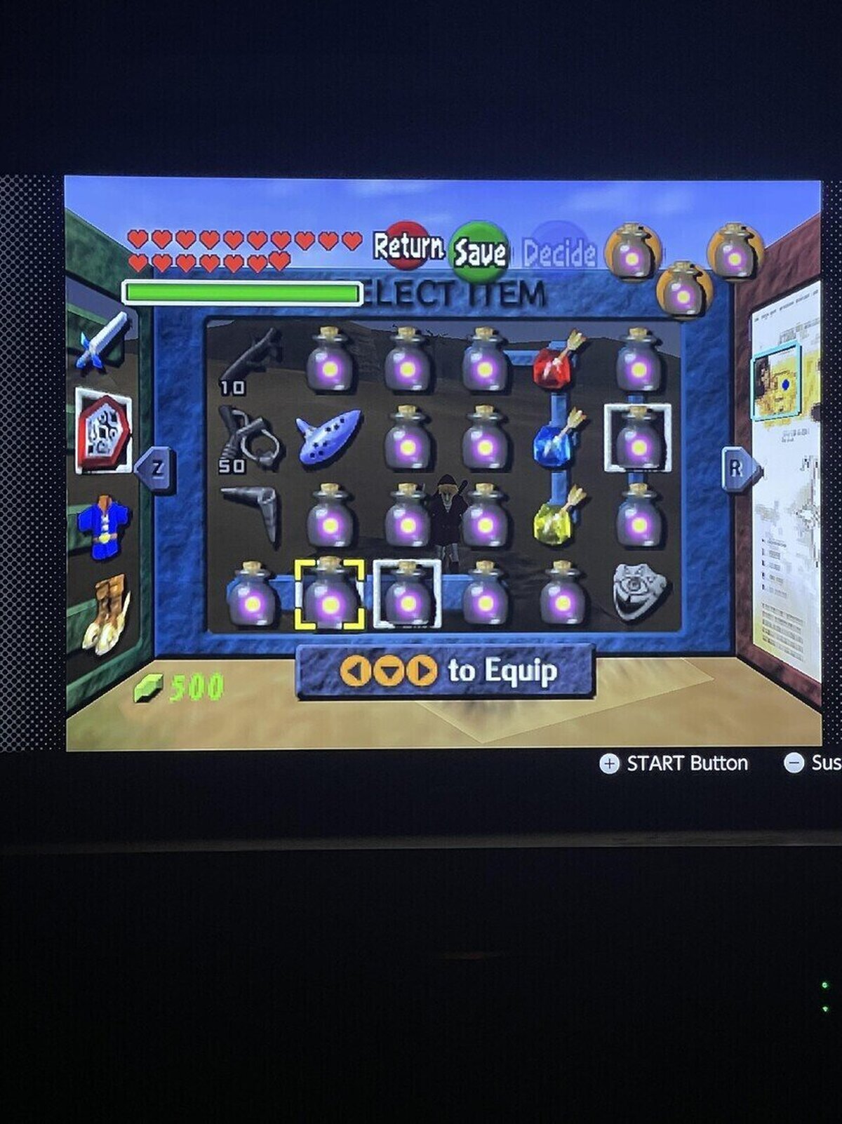 Creo que todavía no estoy preparado para luchar contra Ganon