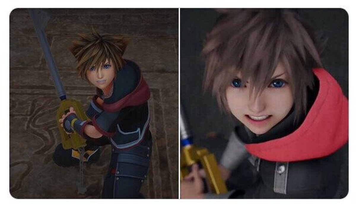 Evolución gráfica de KH3 a KH4