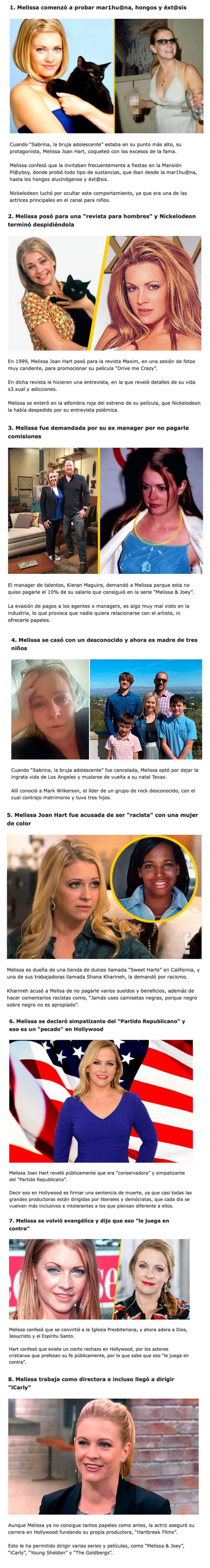 GALERÍA: 8 motivos por los que Hollywood ya no contrata a Melissa Joan Hart