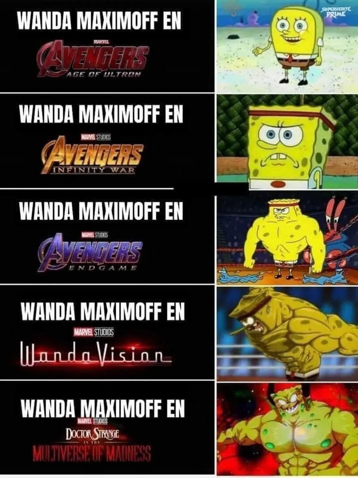 La evolución de #WandaMaximoff en el UCM  