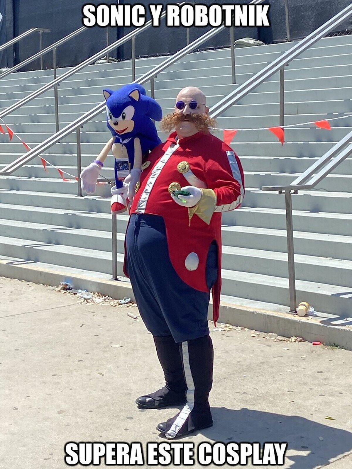 Sonic y Robotnik