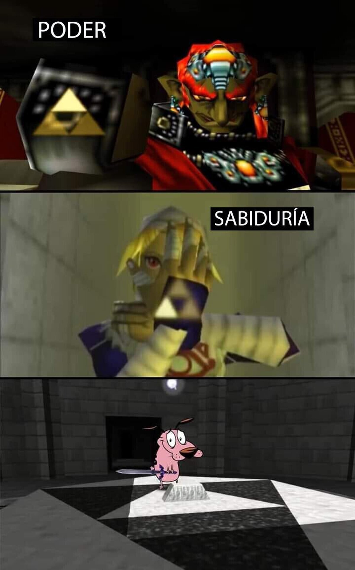 Poder, sabiduría y coraje 