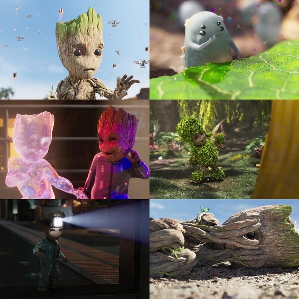 La serie de cortos #IAmGroot de #MarvelStudios ya está disponible en #DisneyPlus