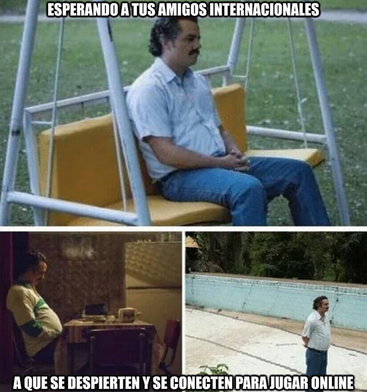 Tendré que buscar amigos de mi ciudad