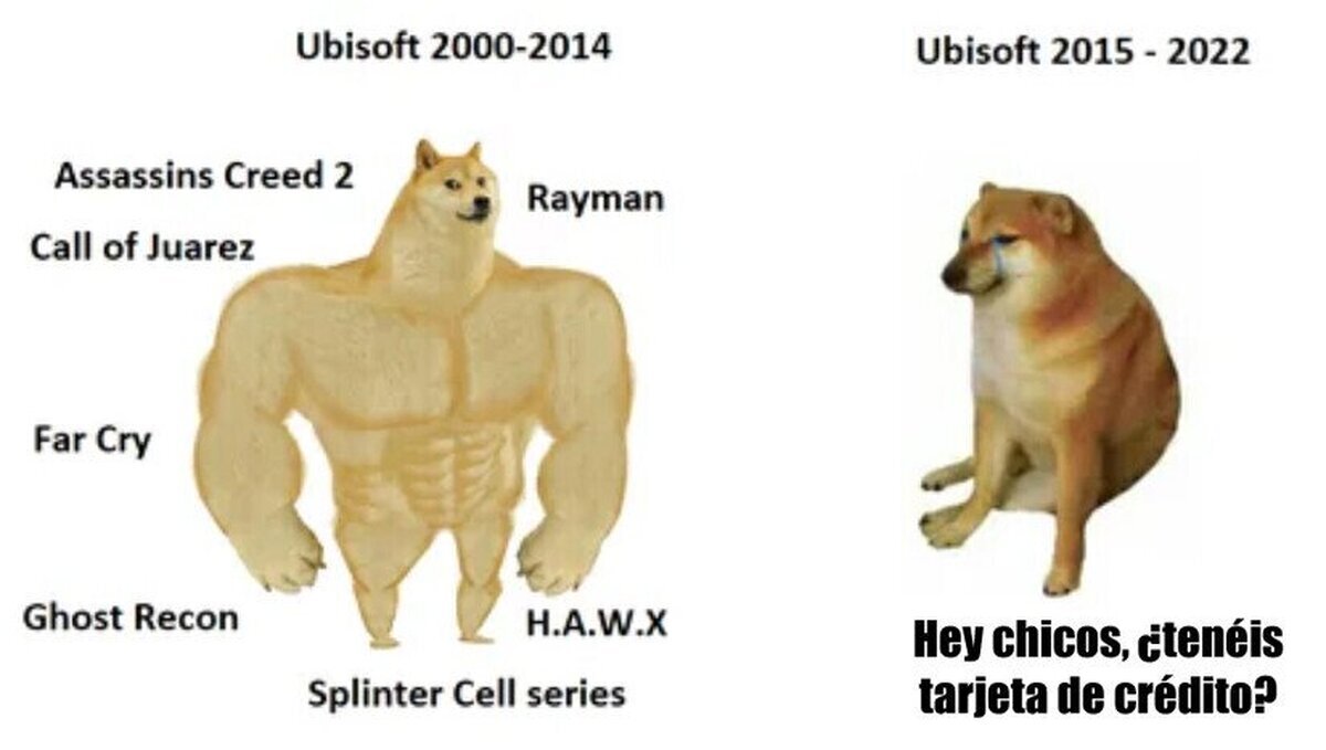 El Ubisoft actual da asco