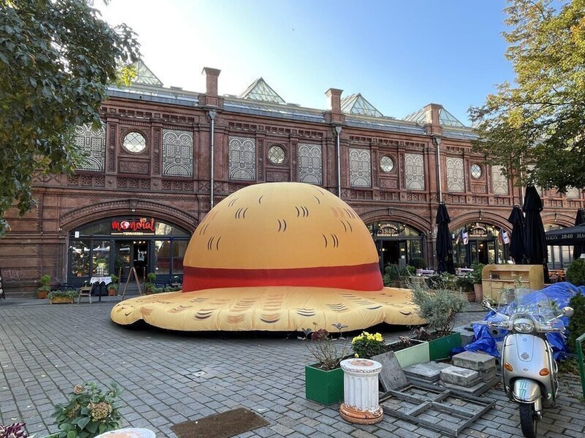 En Berlín sí que saben cómo promocionar de One Piece