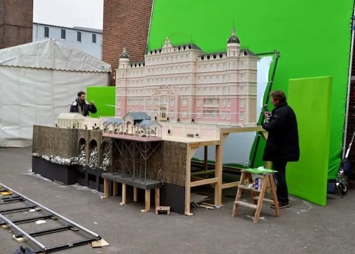 No todo va a ser CGI.La maqueta de "El Gran Hotel Budapest" (2014)  