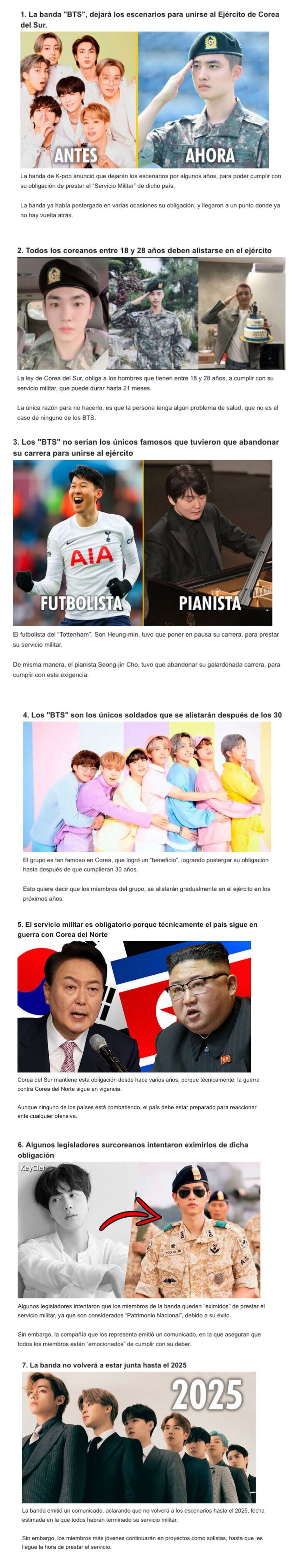 GALERÍA: 7 Detalles sobre la separación del grupo ‘BTS’ para hacer el servicio militar