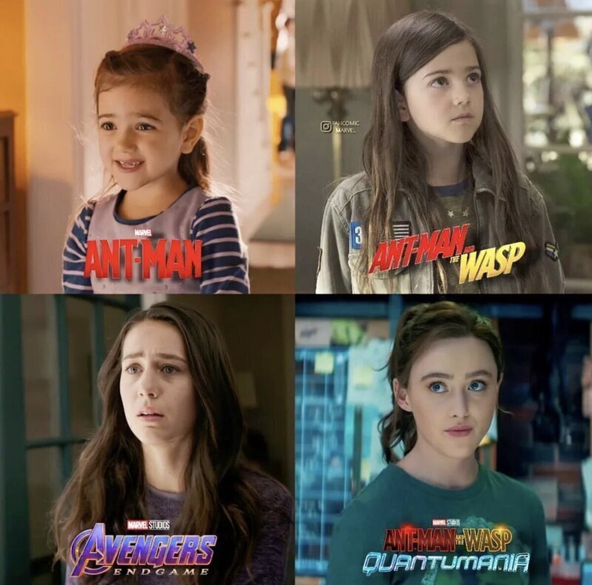 Ahora la actriz Katherine Newton es Cassie Lang en #AntManandTheWaspQuantumania 