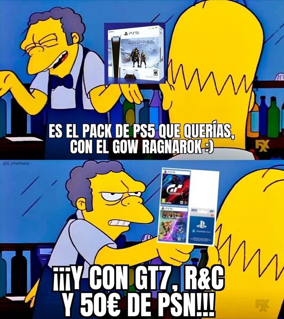 Basta de meter en los packs cosas innecesarias