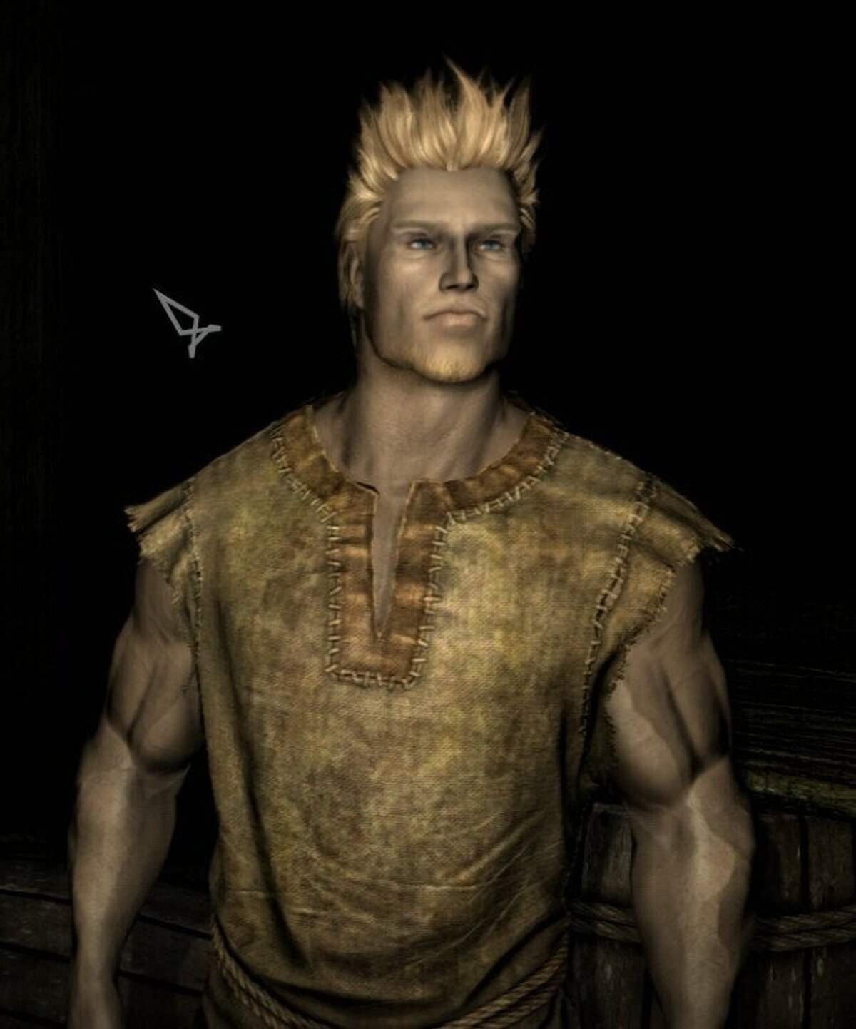 Nord Giga Chad en Skyrim.