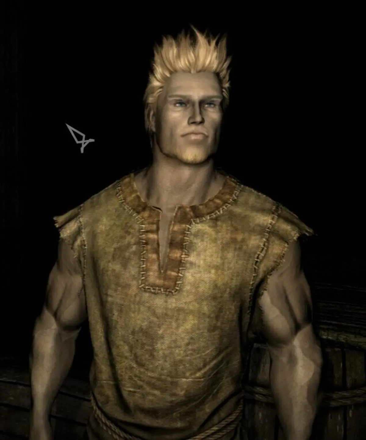 Nord Giga Chad en Skyrim.
