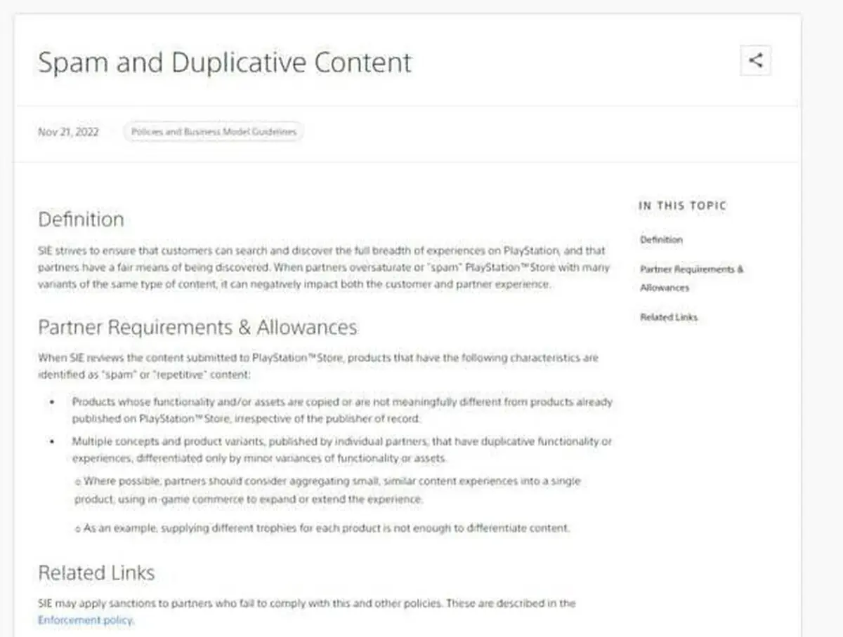 Sony va a prohibir el shovelware y los juegos de trofeos fáciles en PS Store