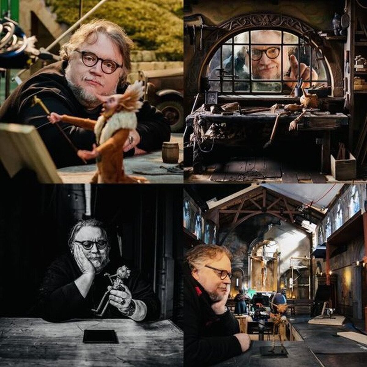 Guillermo del Toro lloró haciendo el guion de Pinocchio 