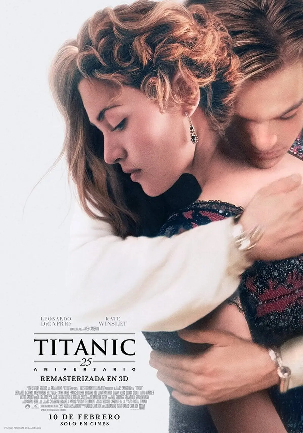 ¡OJO?!Titanic regresa a los cines a partir del 10 de febrero por un tiempo limitado, remasterizada en 3d y, formatos especiales.  