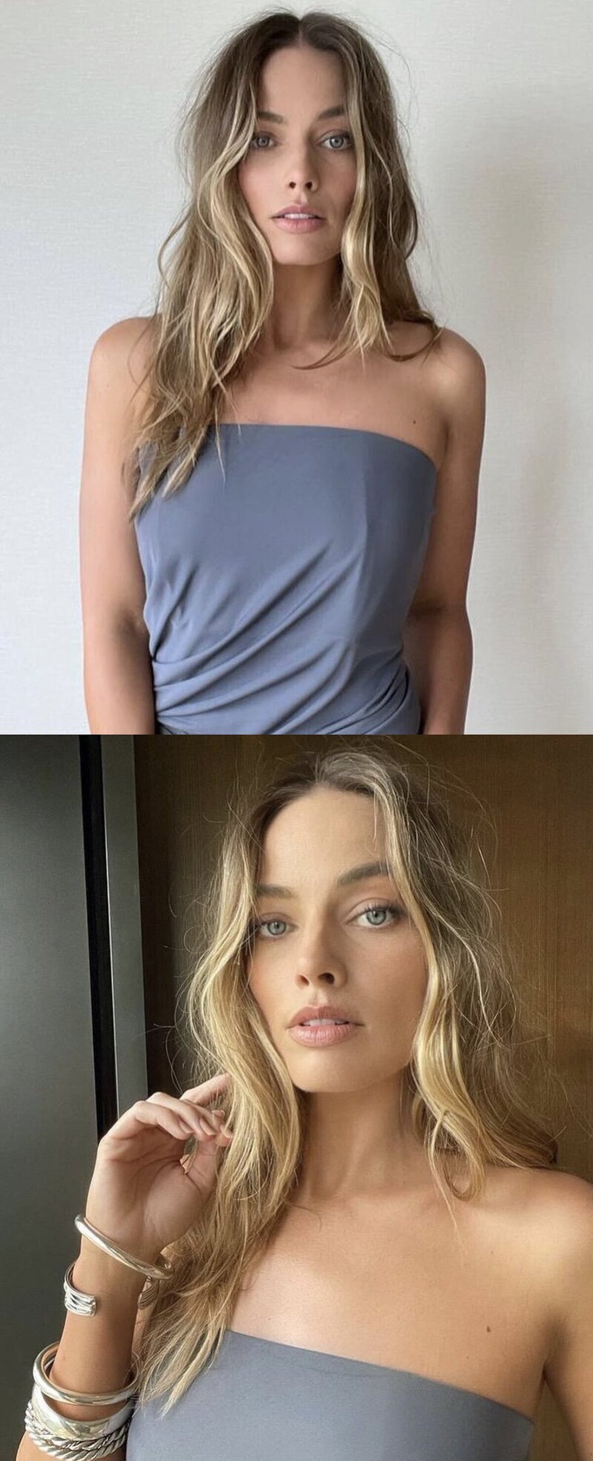 Margot Robbie para el tour de prensa de 'BABYLON'