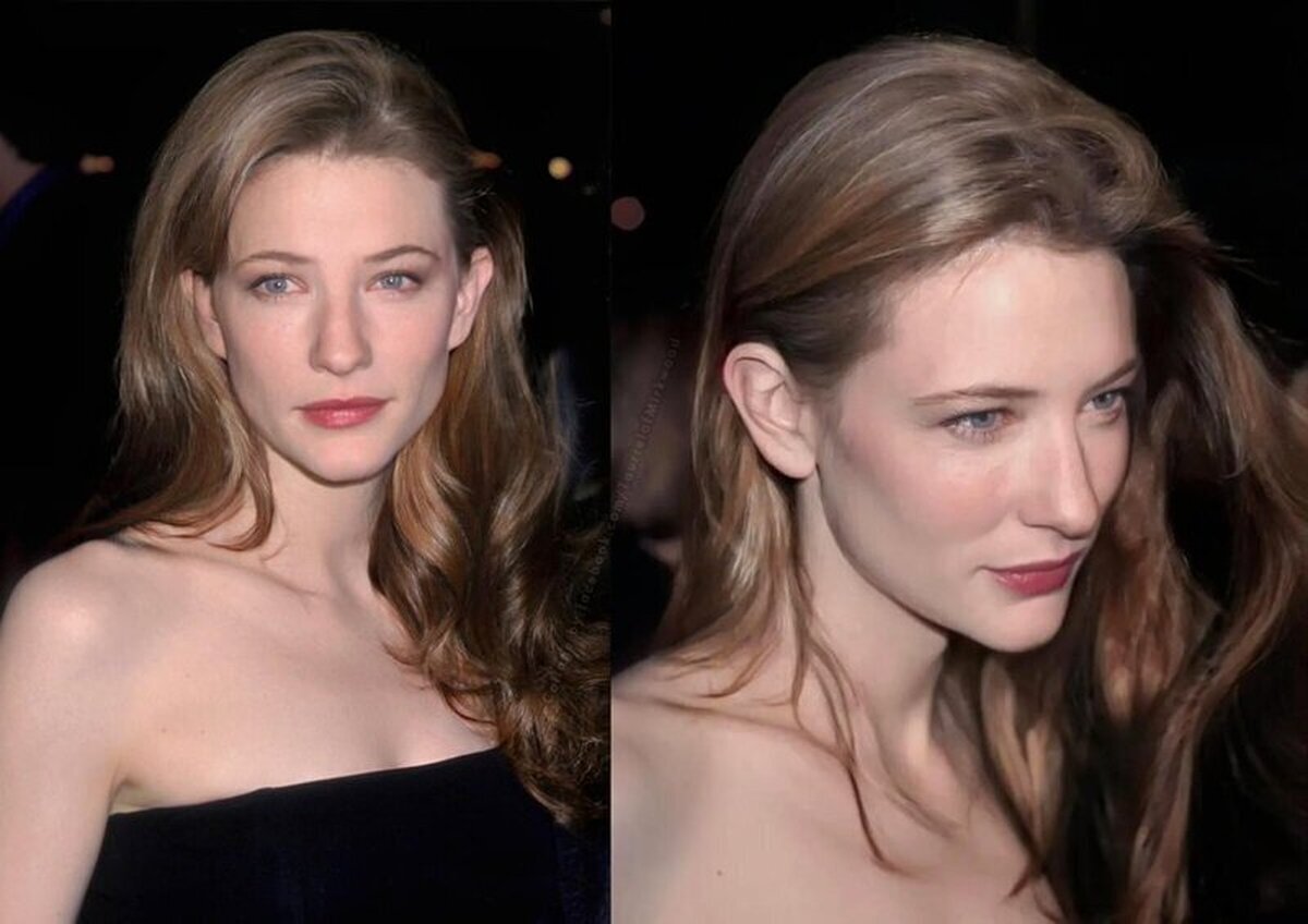 Cate Blanchett a los 29 años