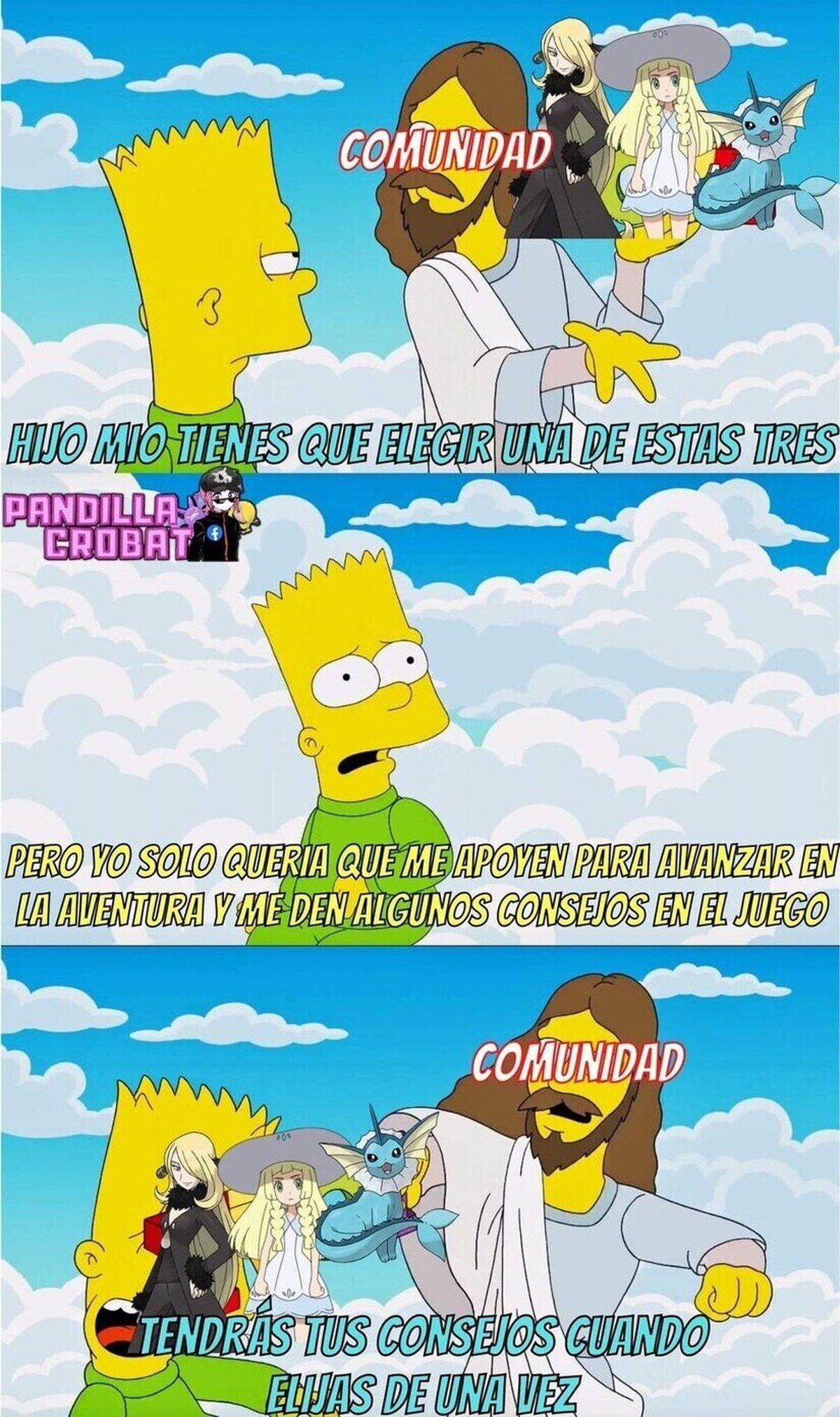 Que agresiva la comunidad