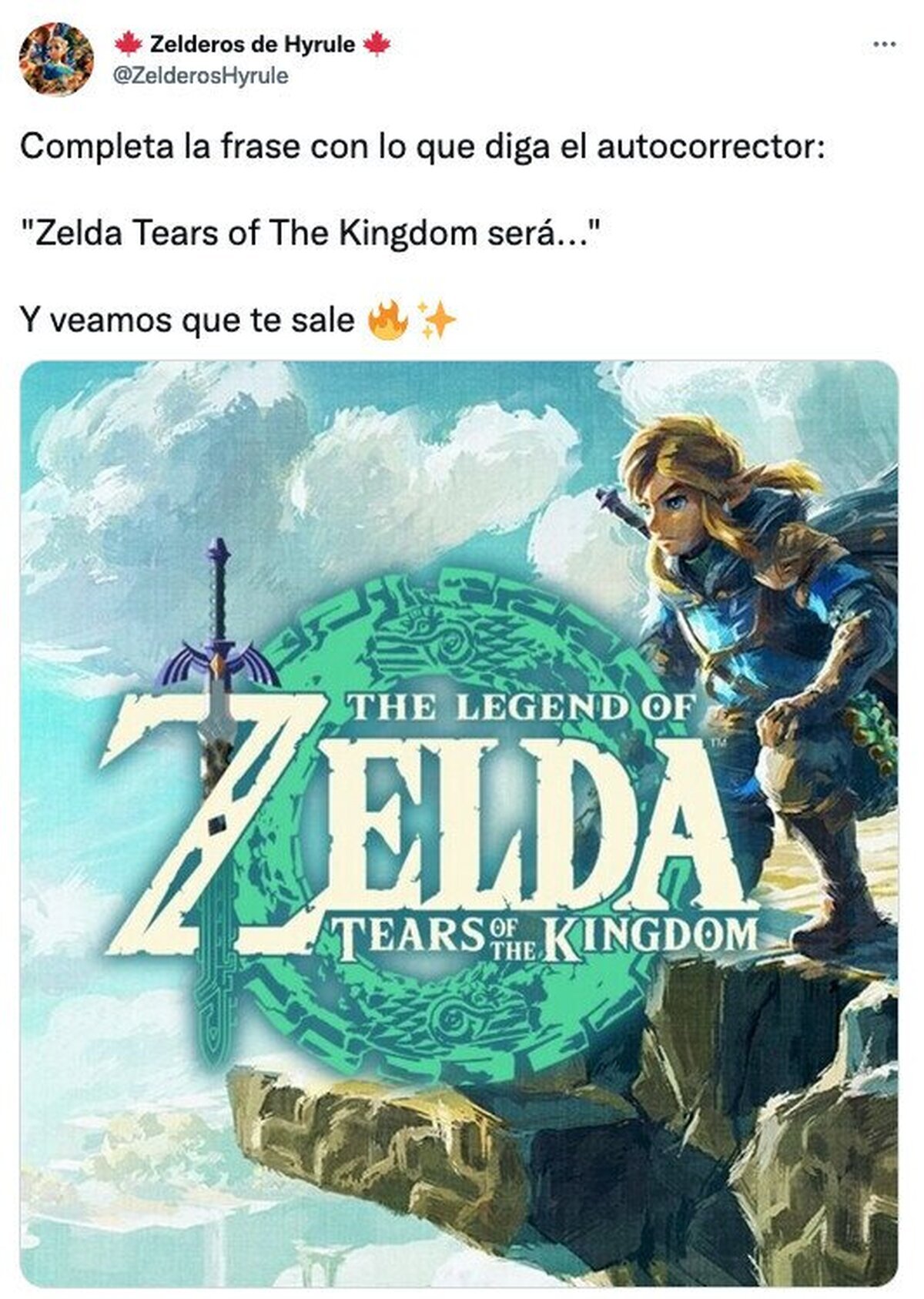 Completa la frase con lo que diga el autocorrector