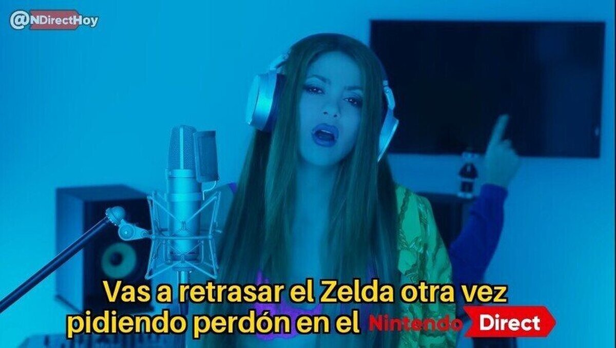 Durísima la canción de #Shakira contra Aonuma..