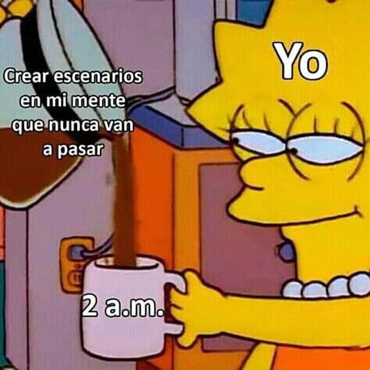 Me representa, cada maldita noche