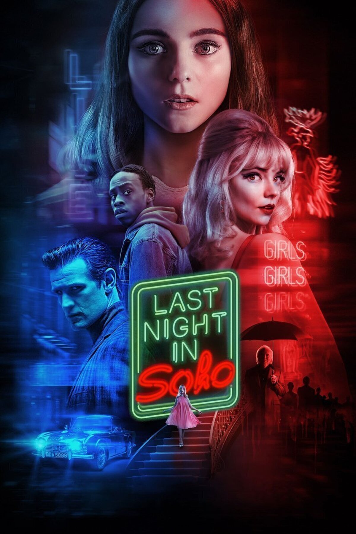 'Last Night In Soho' es una película impresionante, su montaje, dirección y fotografía, son espectaculares.  