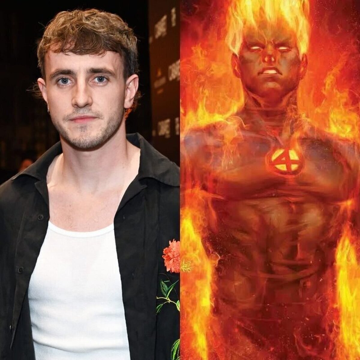 RUMOR: Paul Mescal (Aftersun) está siendo considerado para interpretar a Johnny Storm