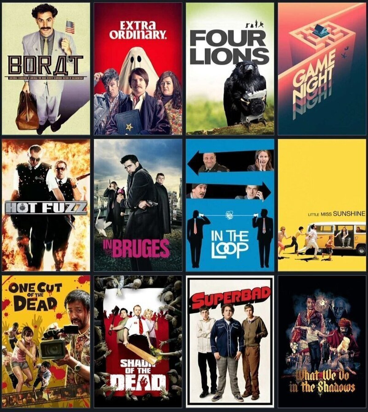 12 comedias del siglo XXI que consiguen hacerme reír a carcajadas.  