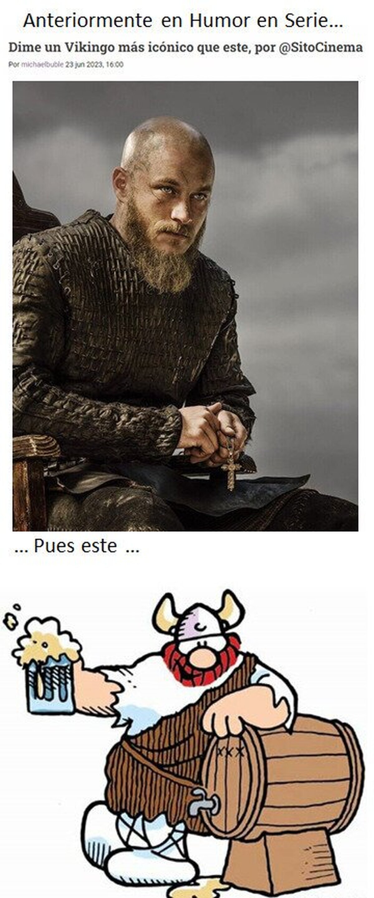 Un Vikingo de Verdad ... No hay Discusión